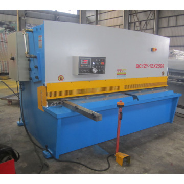 QC12y-12X2500 Ce Approved Hydraulic Shearing Machine for Sale, Automatic CNC Hydraulic Guillotine Shearing Machine